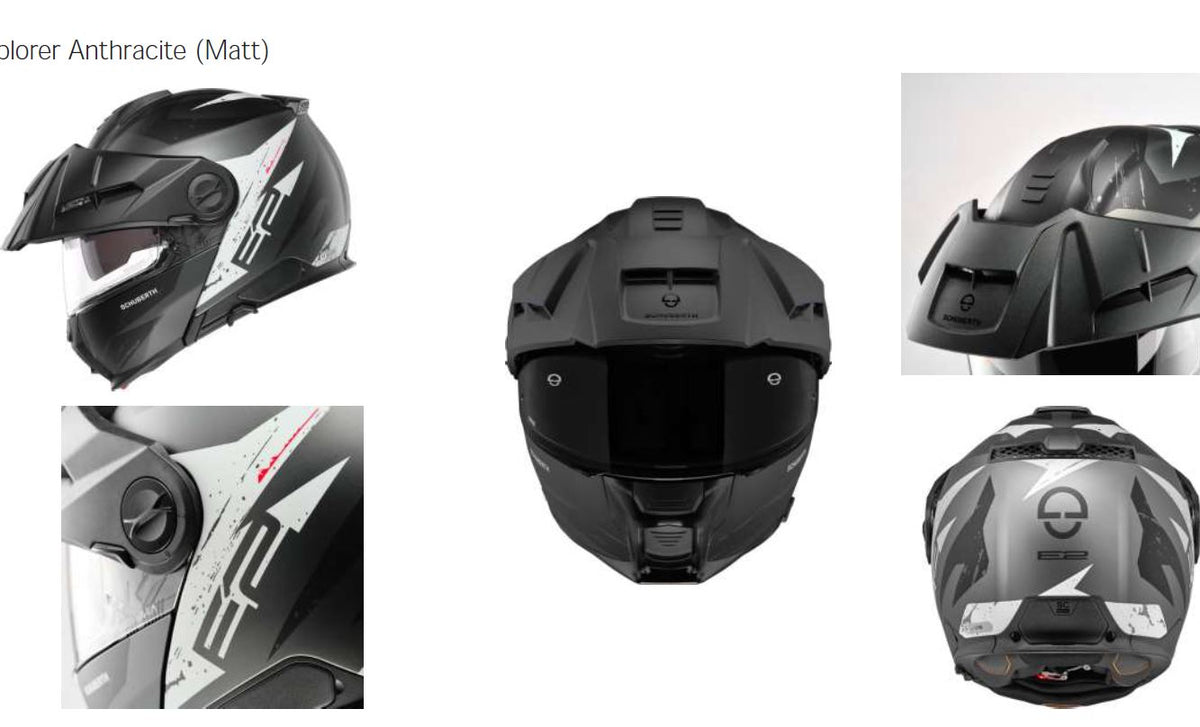 Schuberth E2 Explorer Matt Anthracite Adventurehelm