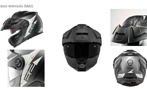 Schuberth E2 Explorer Matt Anthracite Adventurehelm