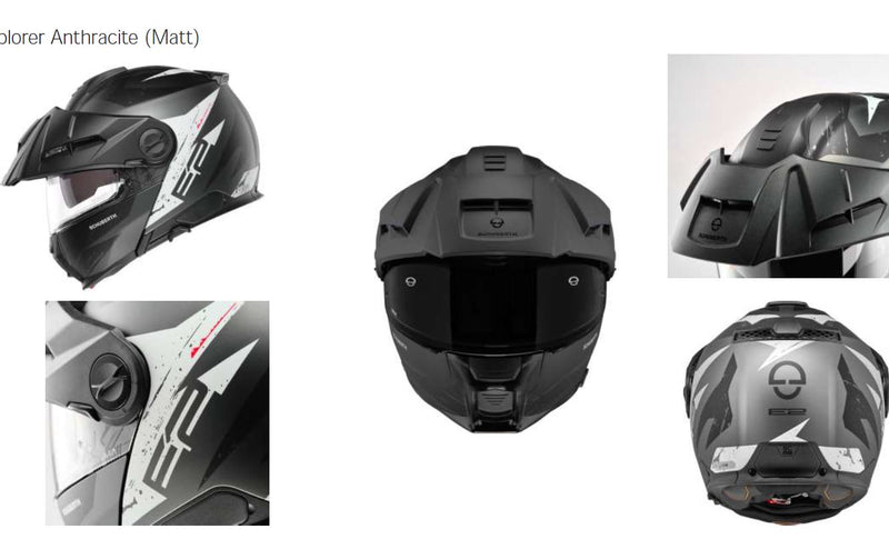 Schuberth E2 Explorer Matt Anthracite Adventurehelm