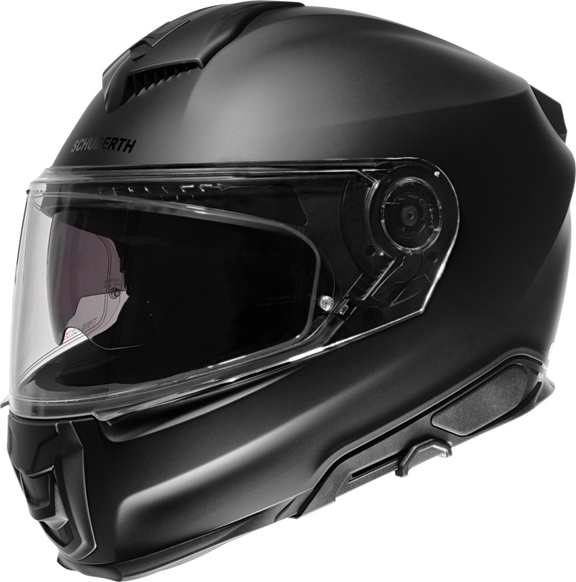 full face schuberth helmets S3 Storm Black Orange Helmet Size S and a new air extractor on the back spoiler J2