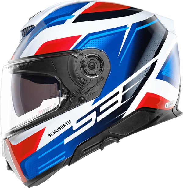 Schuberth S3 Storm Blue Full-Face Helmet