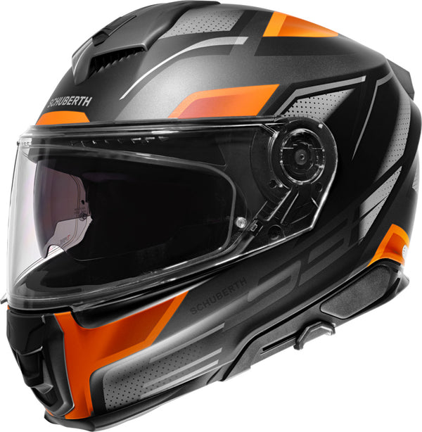 Schuberth S3 Storm Matt Orange Full-Face Helmet