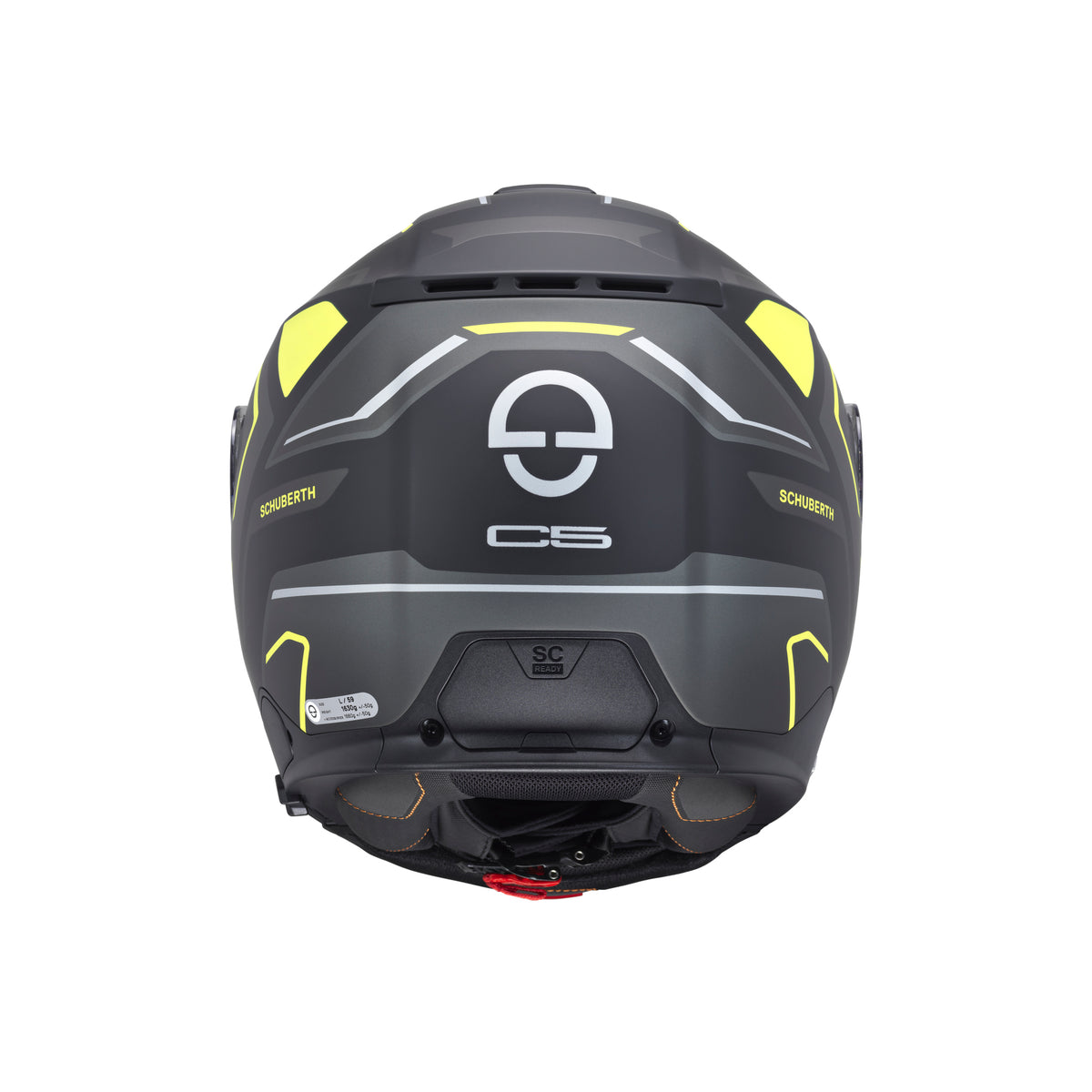 Schuberth C5 Omega yellow Systeemhelm