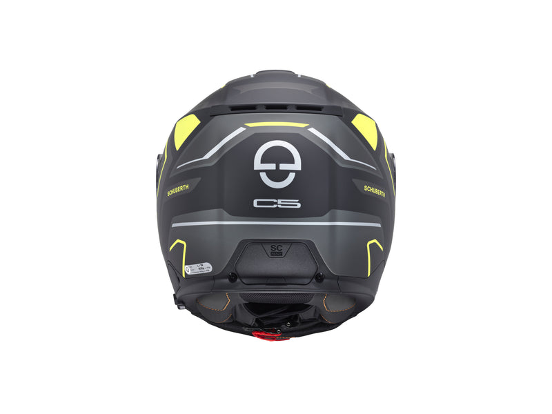 Schuberth C5 Omega yellow Systeemhelm