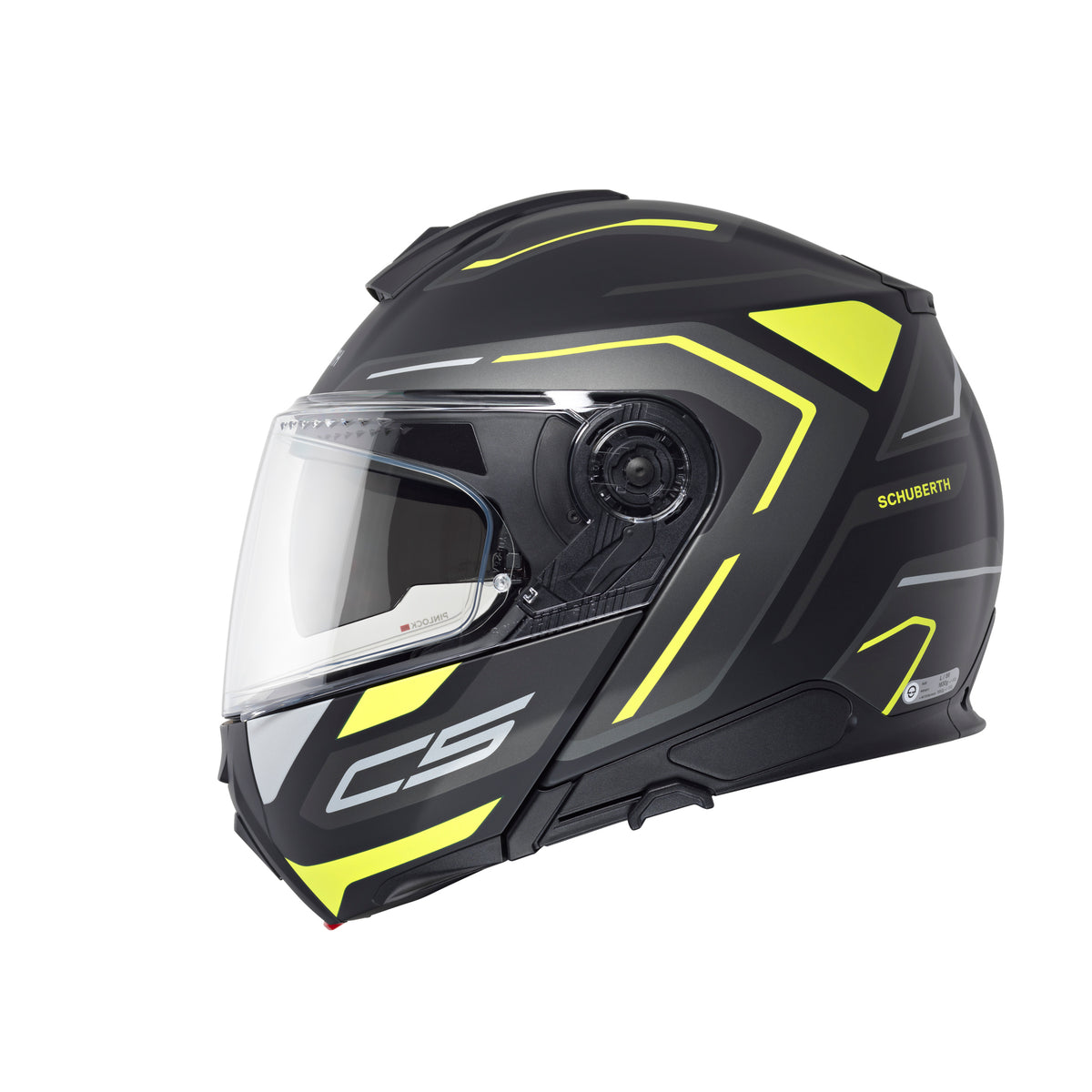 Schuberth C5 Omega yellow Systeemhelm