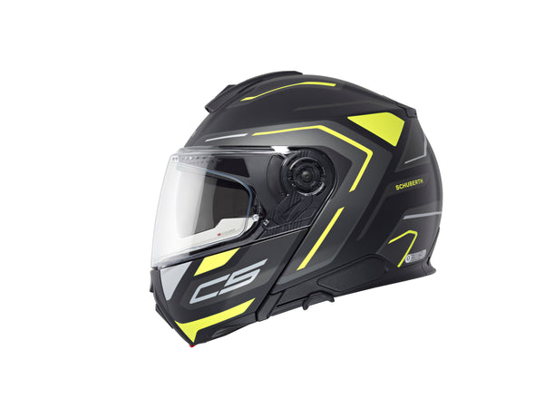 Schuberth C5 Omega Yellow Modular Helmet