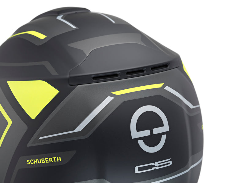 Schuberth C5 Omega yellow Systeemhelm