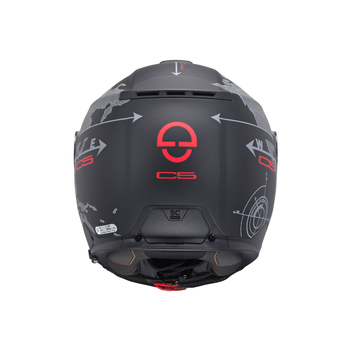 Schuberth C5 Globe black Systeemhelm