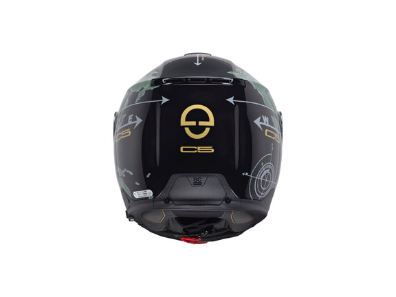 Schuberth C5 Globe Green Systeemhelm