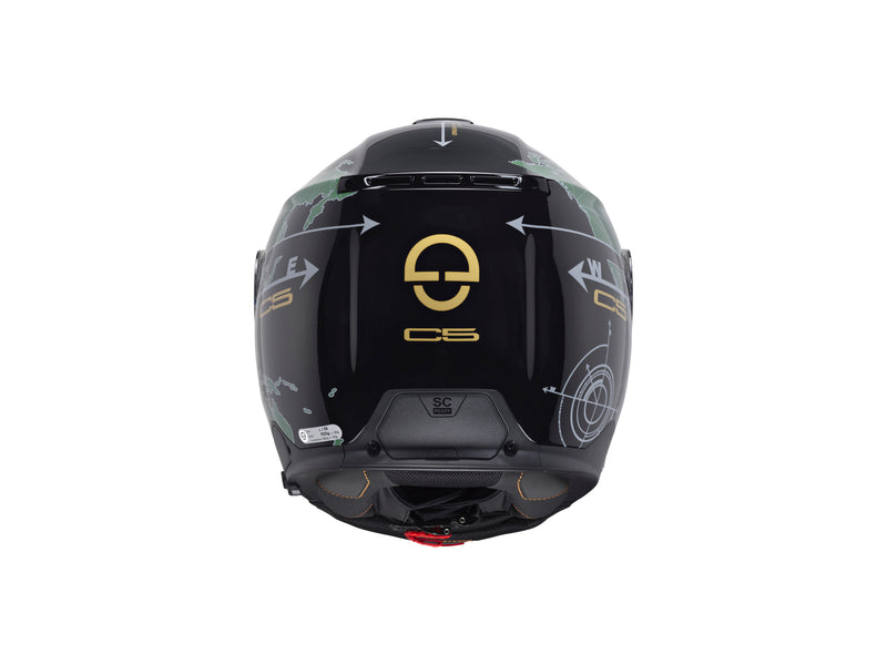 Schuberth C5 Globe Green Systeemhelm