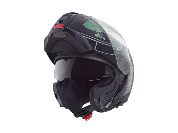 Schuberth C5 Globe Green Modular Helmet
