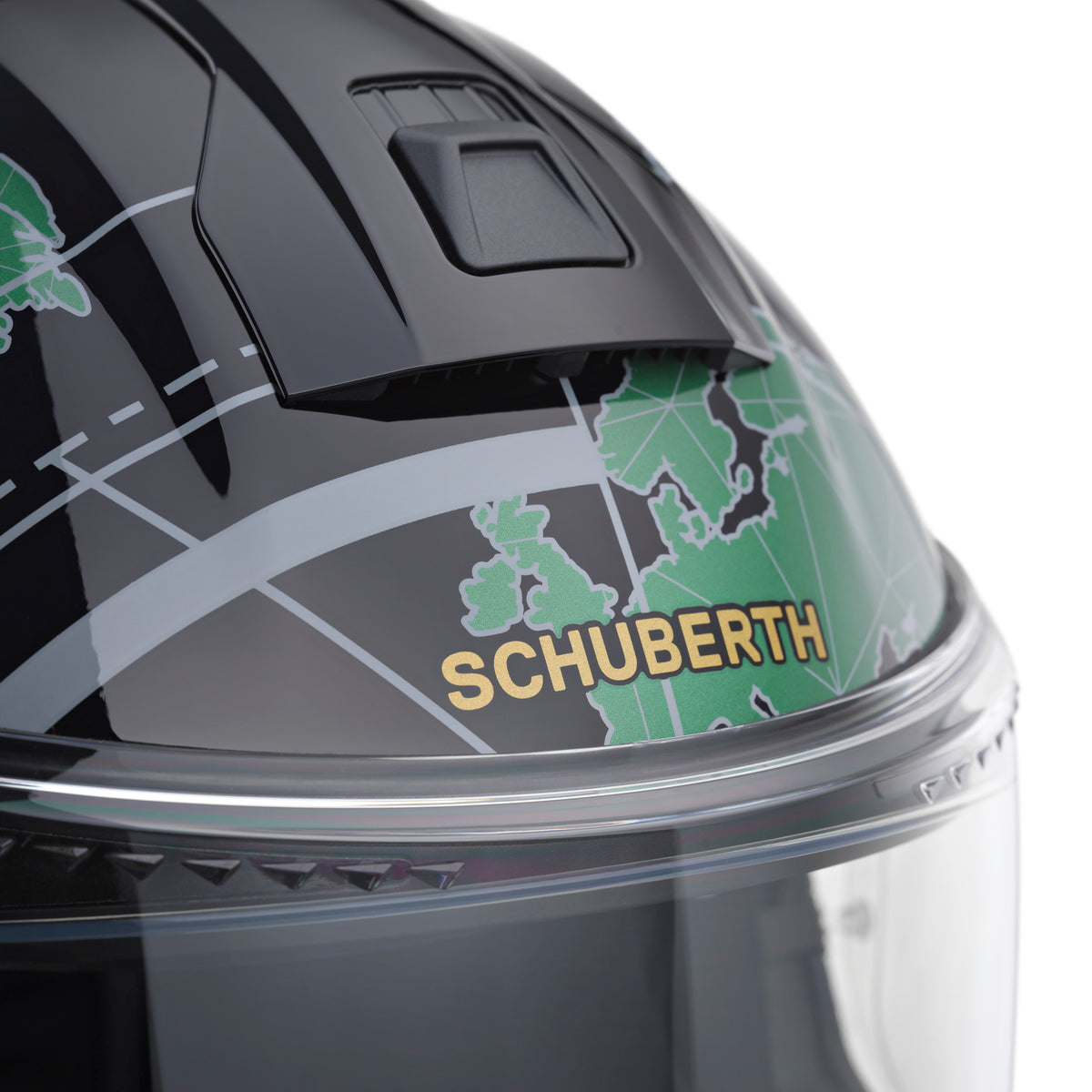 Schuberth C5 Globe Green Systeemhelm