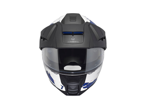 Schuberth E2 Atlas White/Blue Adventurehelm