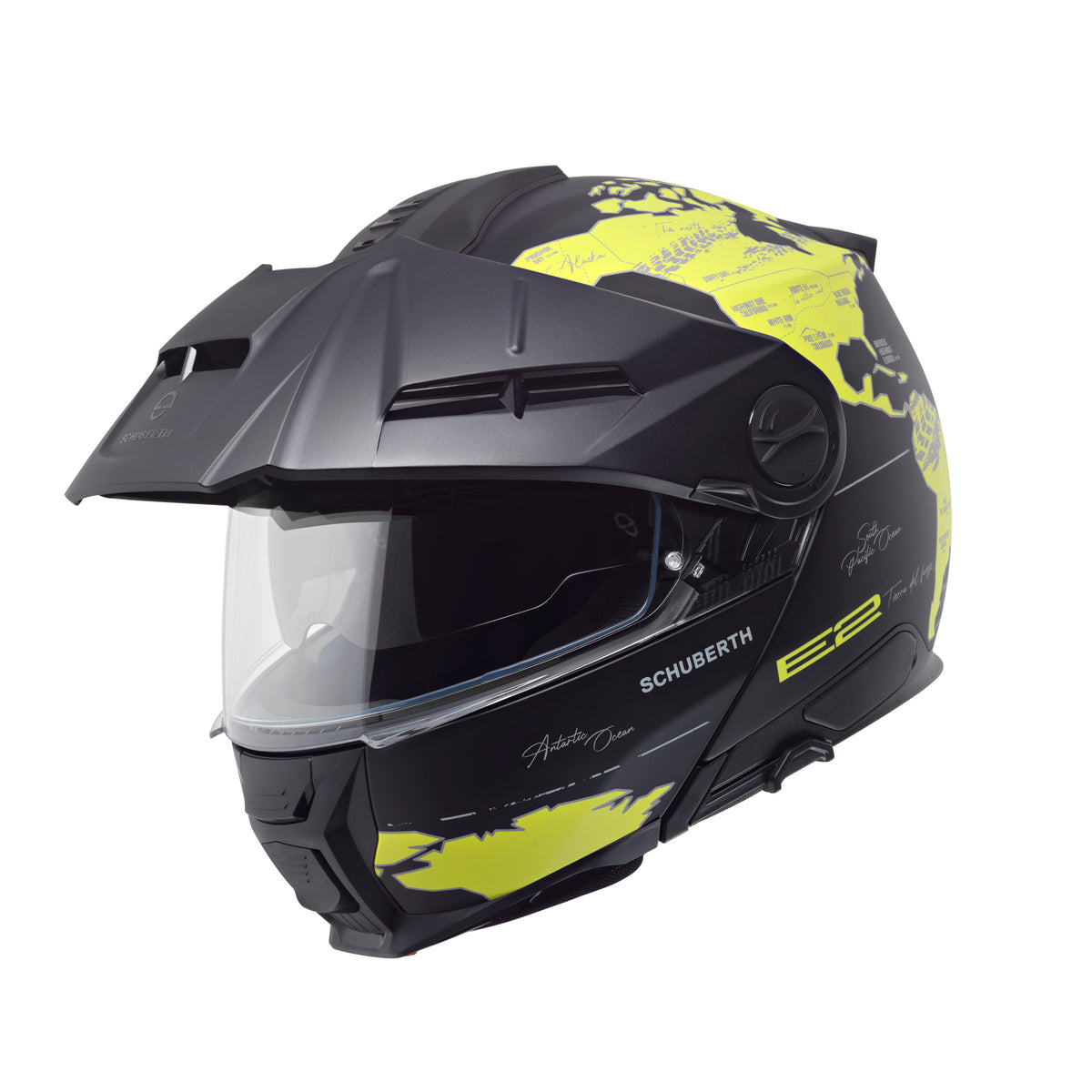 Schuberth E2 Atlas Matt Yellow/Grey Adventurehelm