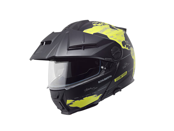 Schuberth E2 Atlas Matt Yellow/Grey Adventurehelm