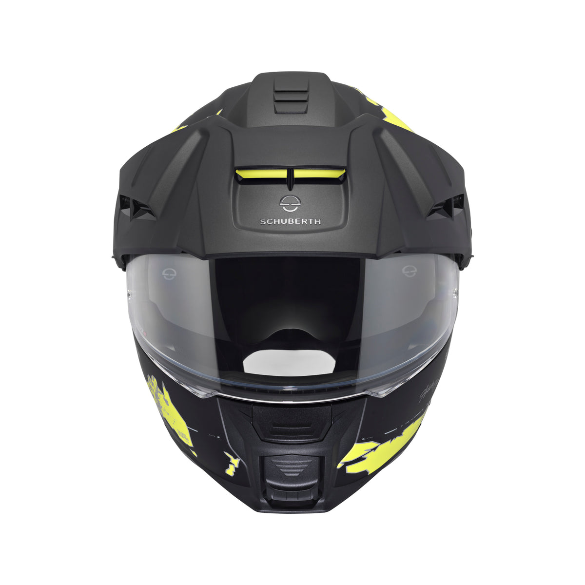 Schuberth E2 Atlas Matt Yellow/Grey Adventurehelm