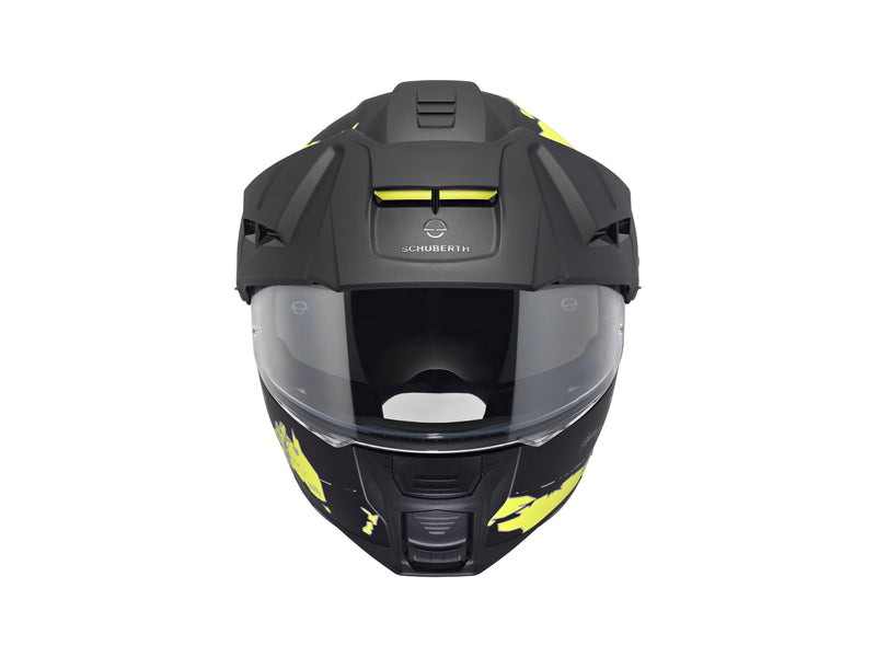 Schuberth E2 Atlas Matt Yellow/Grey Adventurehelm