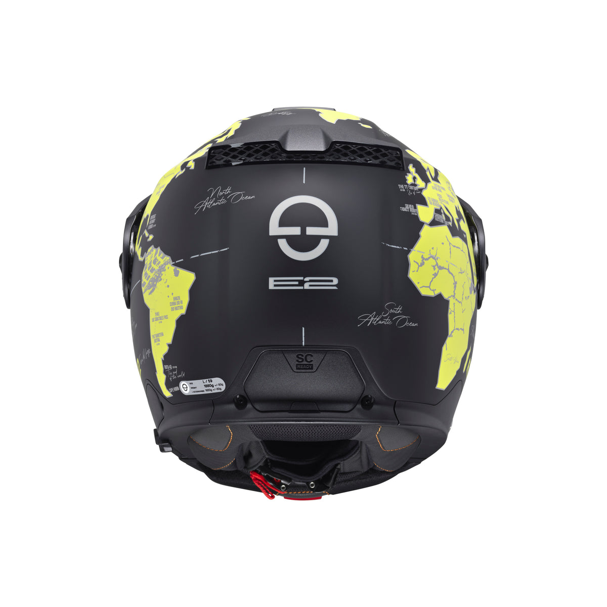 Schuberth E2 Atlas Matt Yellow/Grey Adventurehelm