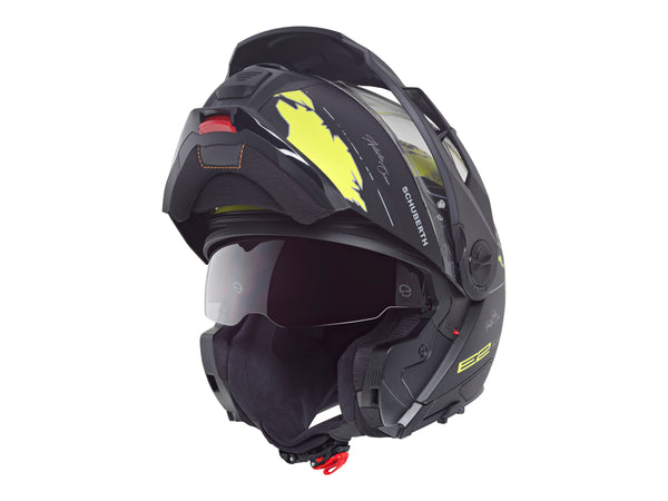 Schuberth E2 Atlas Matt Yellow/Grey Adventure Helmet