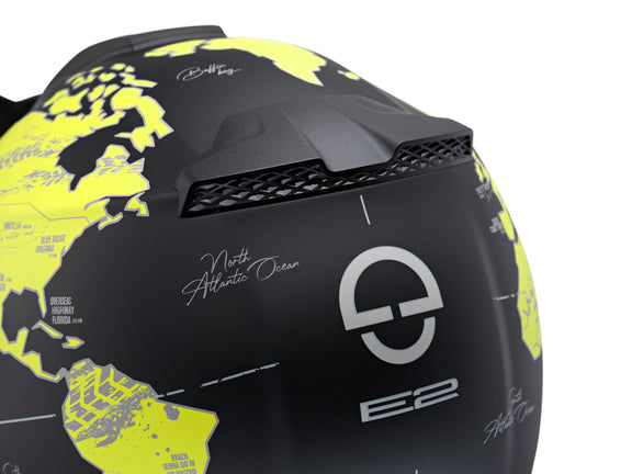 Schuberth E2 Atlas Matt Yellow/Grey Adventurehelm