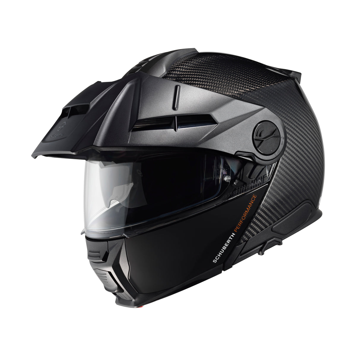 Schuberth E2 Carbon black Adventurehelm