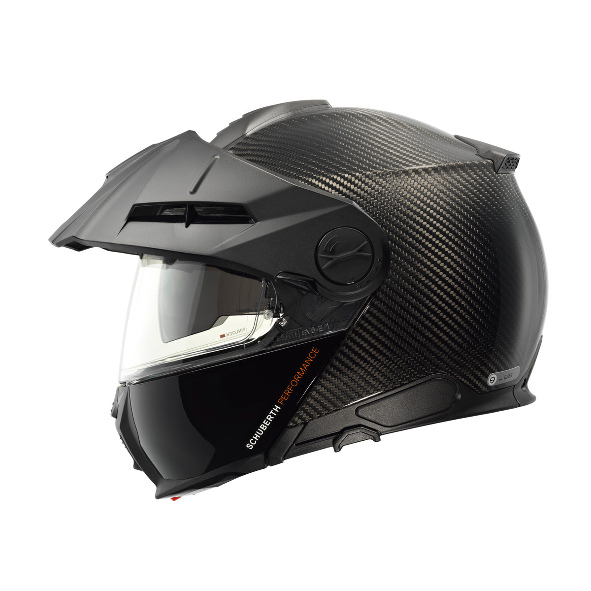 Schuberth E2 Carbon black Adventurehelm