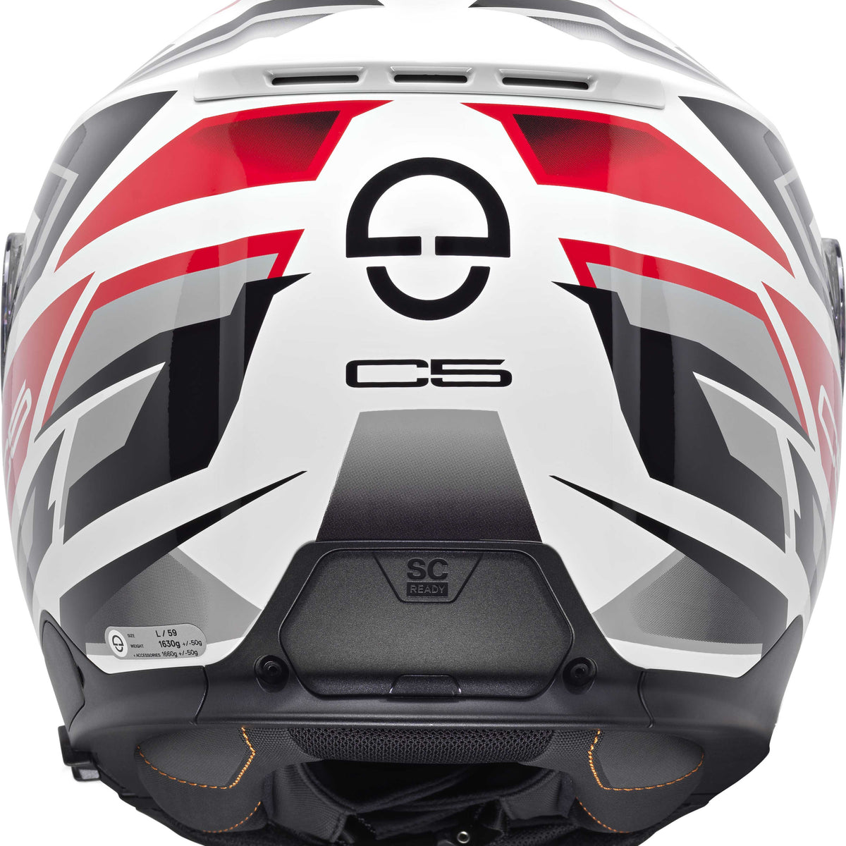 Schuberth C5 Zenith Red Systeemhelm