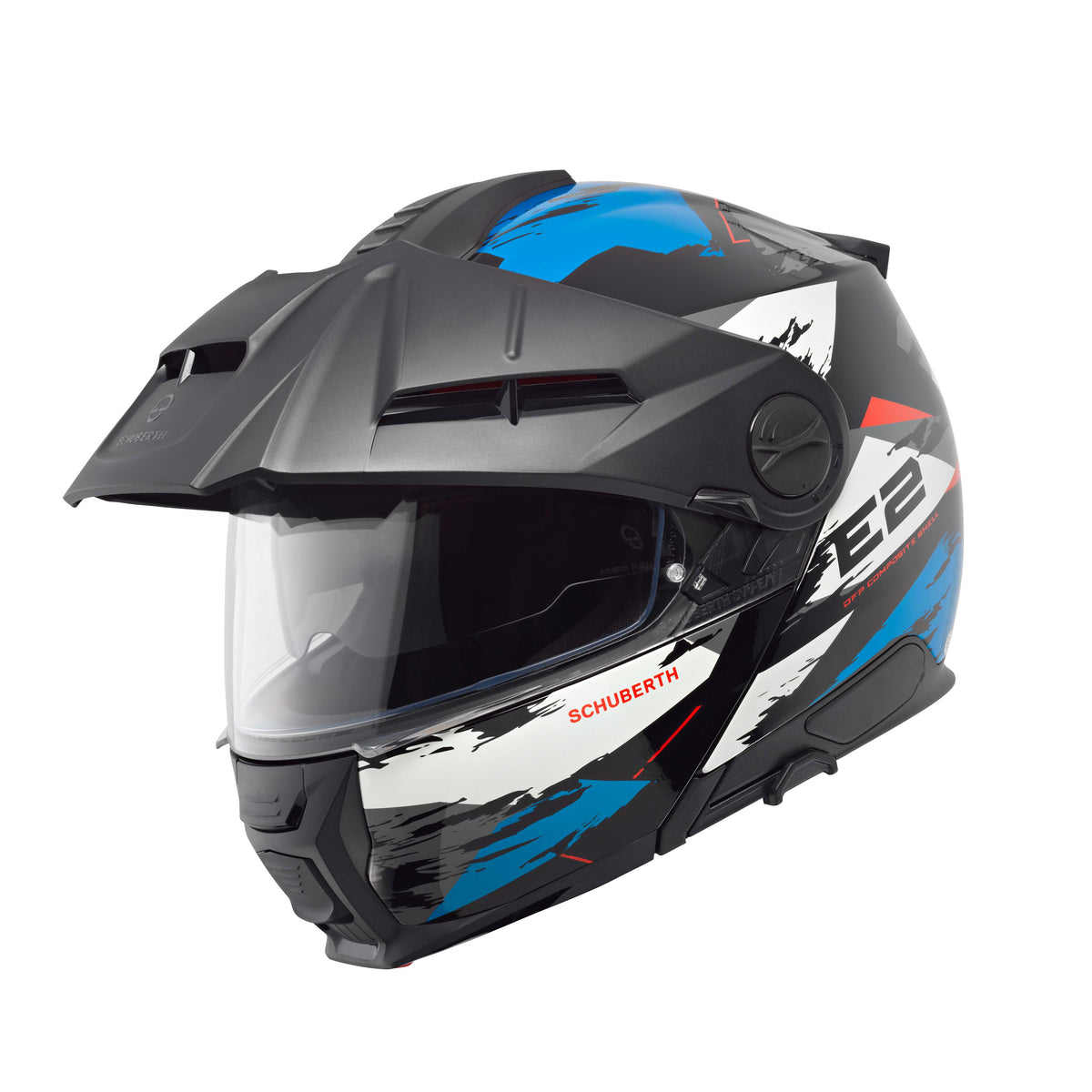 Schuberth E2 Trail Blue Adventurehelm