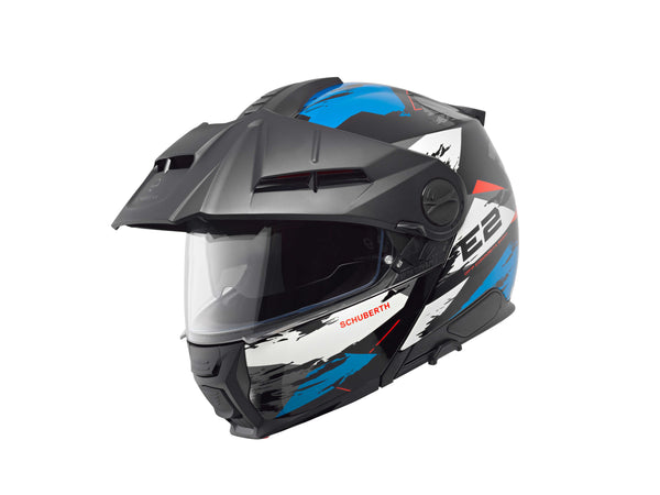 Schuberth E2 Trail Blue Adventure Helmet
