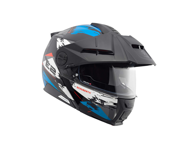 Schuberth E2 Trail Blue Adventurehelm
