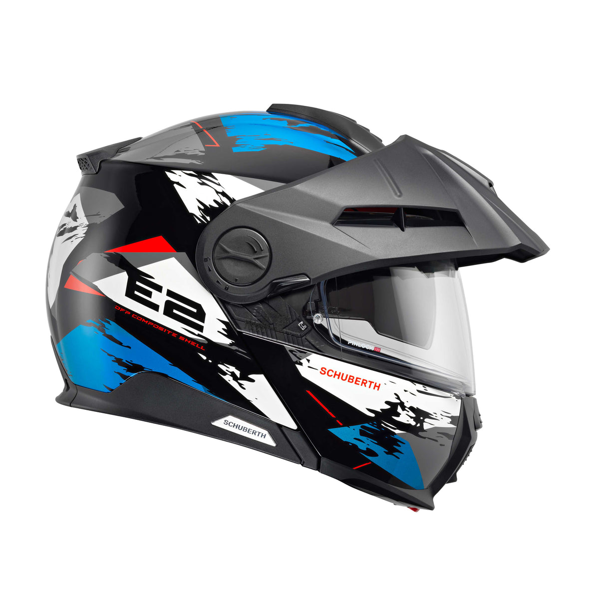 Schuberth E2 Trail Blue Adventurehelm