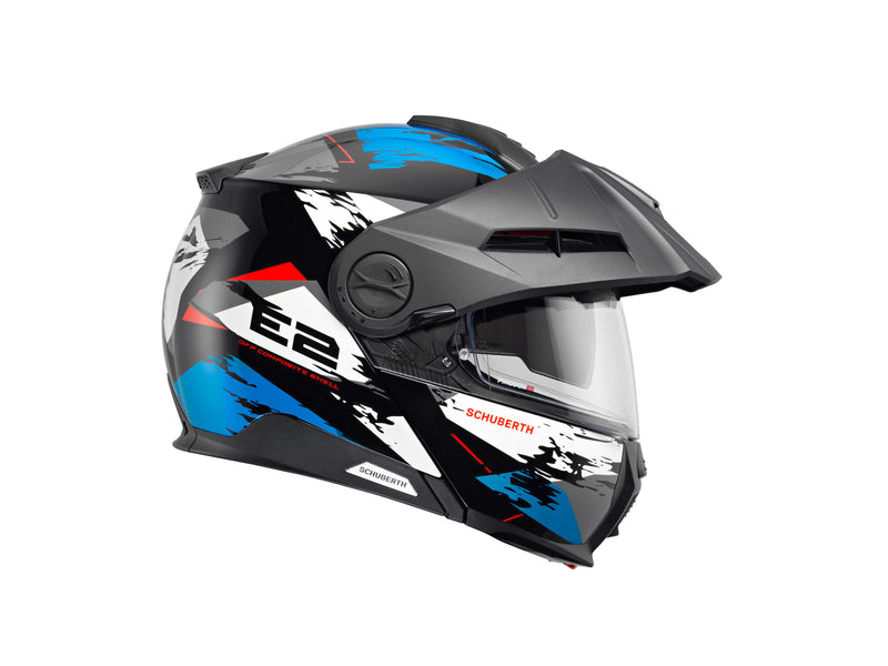 Schuberth E2 Trail Blue Adventurehelm