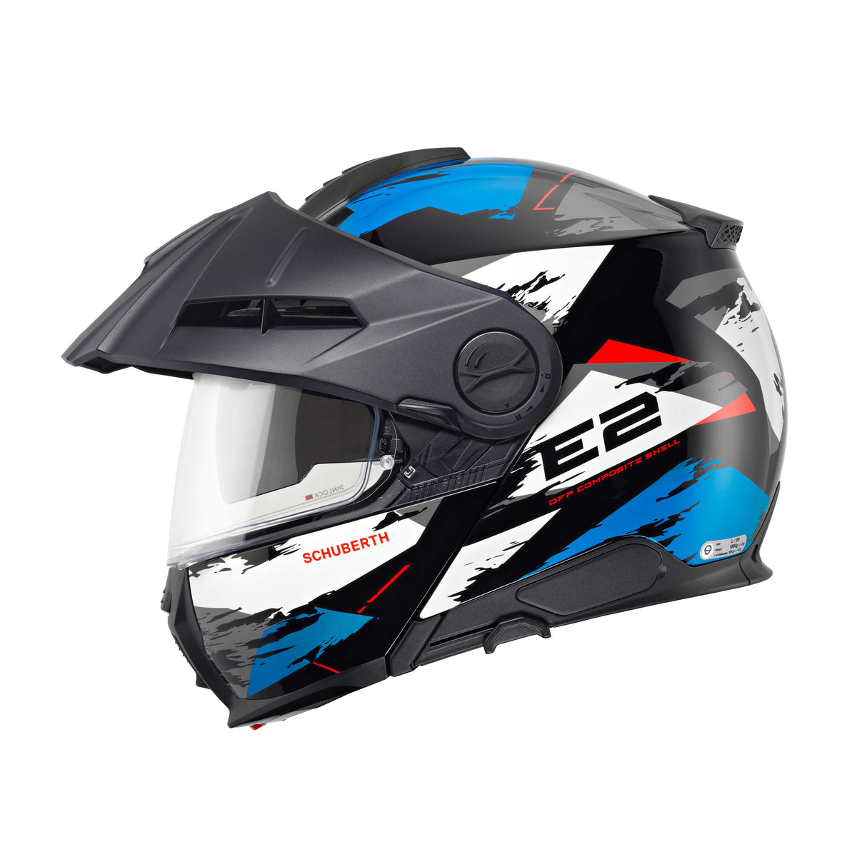 Schuberth E2 Trail Blue Adventurehelm