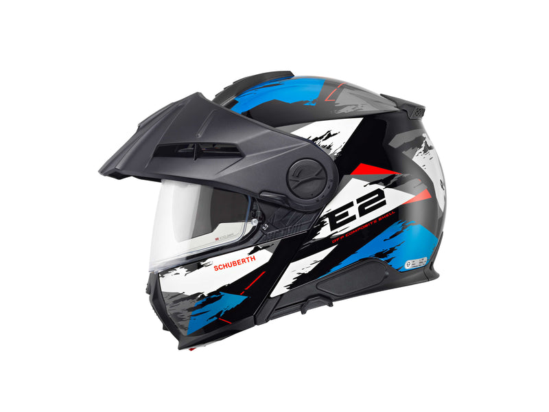 Schuberth E2 Trail Blue Adventurehelm