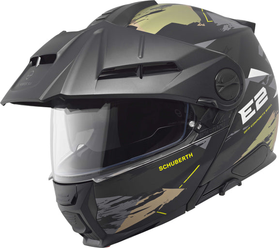 Schuberth E2 Trail Green Adventurehelm