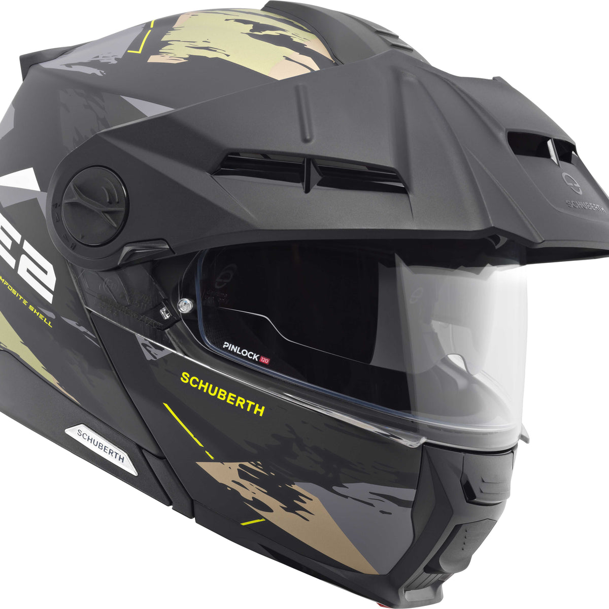 Schuberth E2 Trail Green Adventurehelm