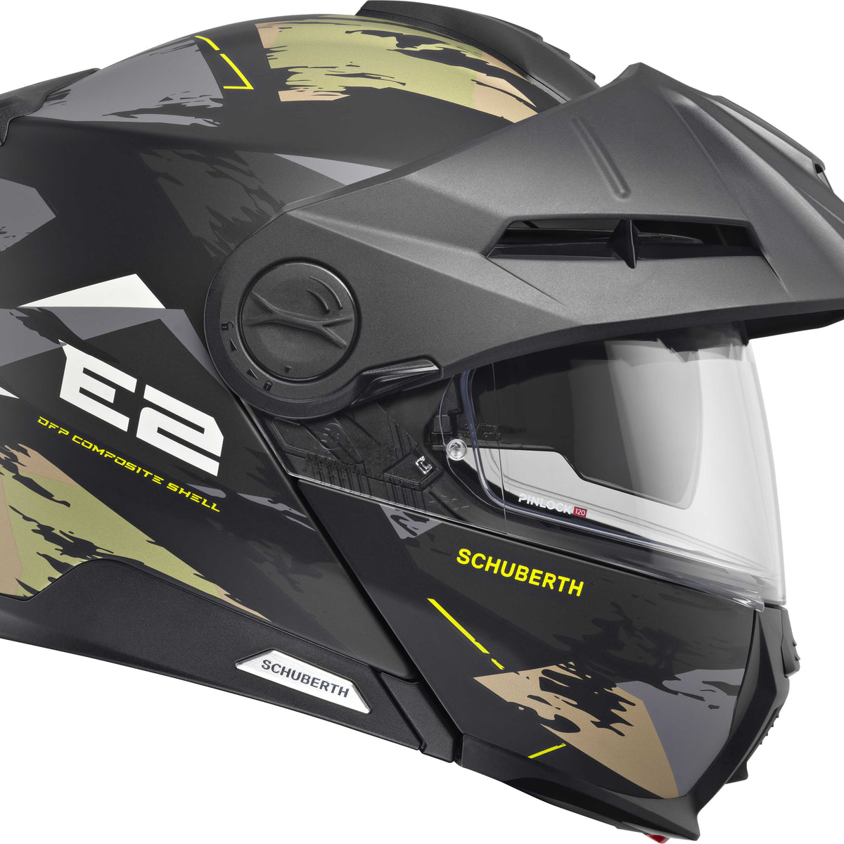Schuberth E2 Trail Green Adventurehelm