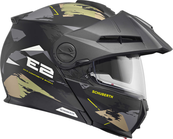 Schuberth E2 Trail Green Adventurehelm