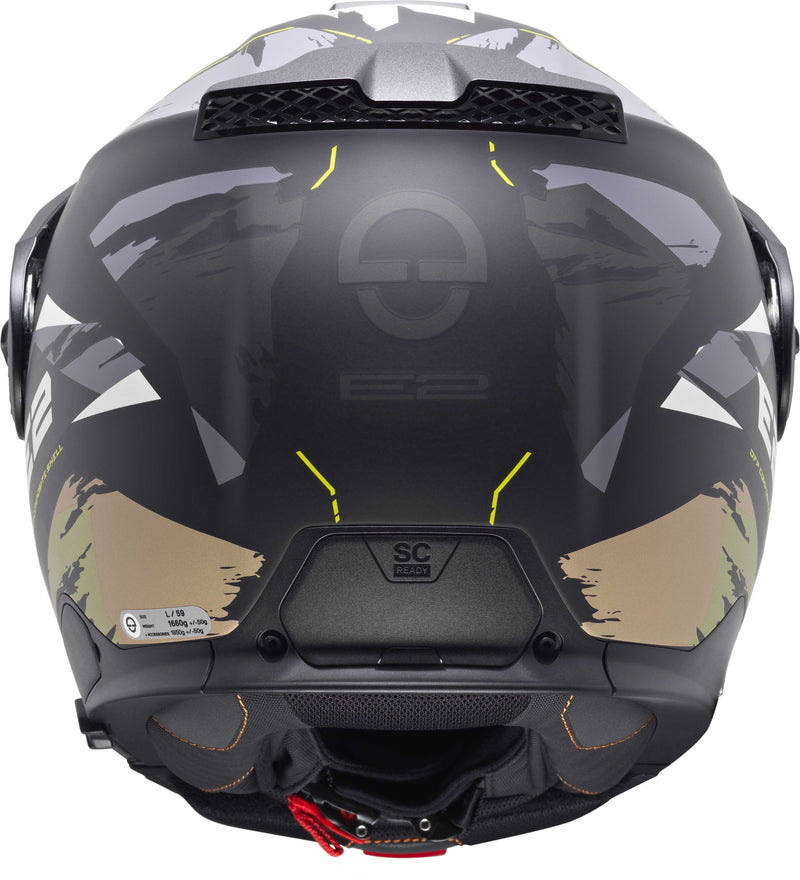 Schuberth E2 Trail Green Adventurehelm