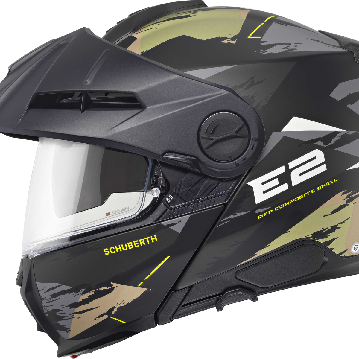 Schuberth E2 Trail Green Adventurehelm