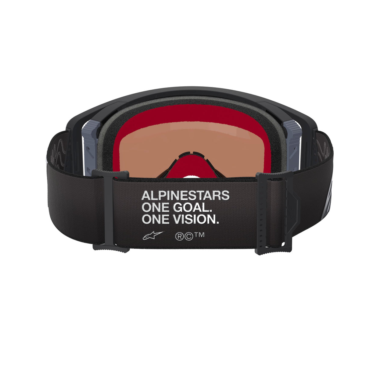 Alpinestars Supertech CORP Black/Grey Mirror Silver Goggles