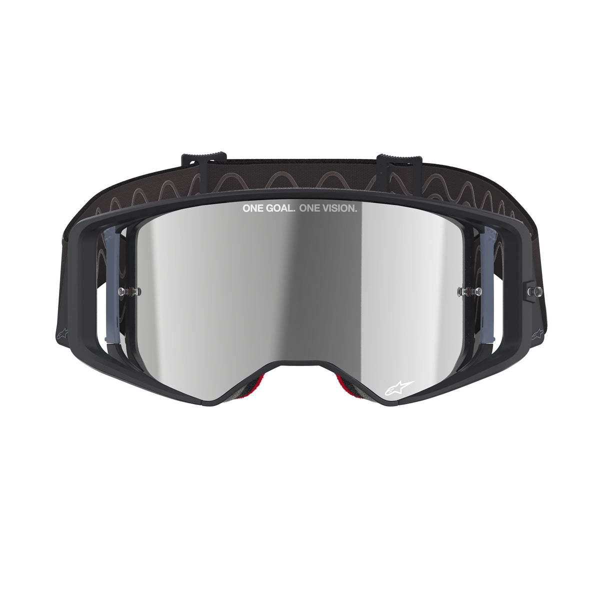 Alpinestars Supertech CORP Black/Grey Mirror Silver Goggles
