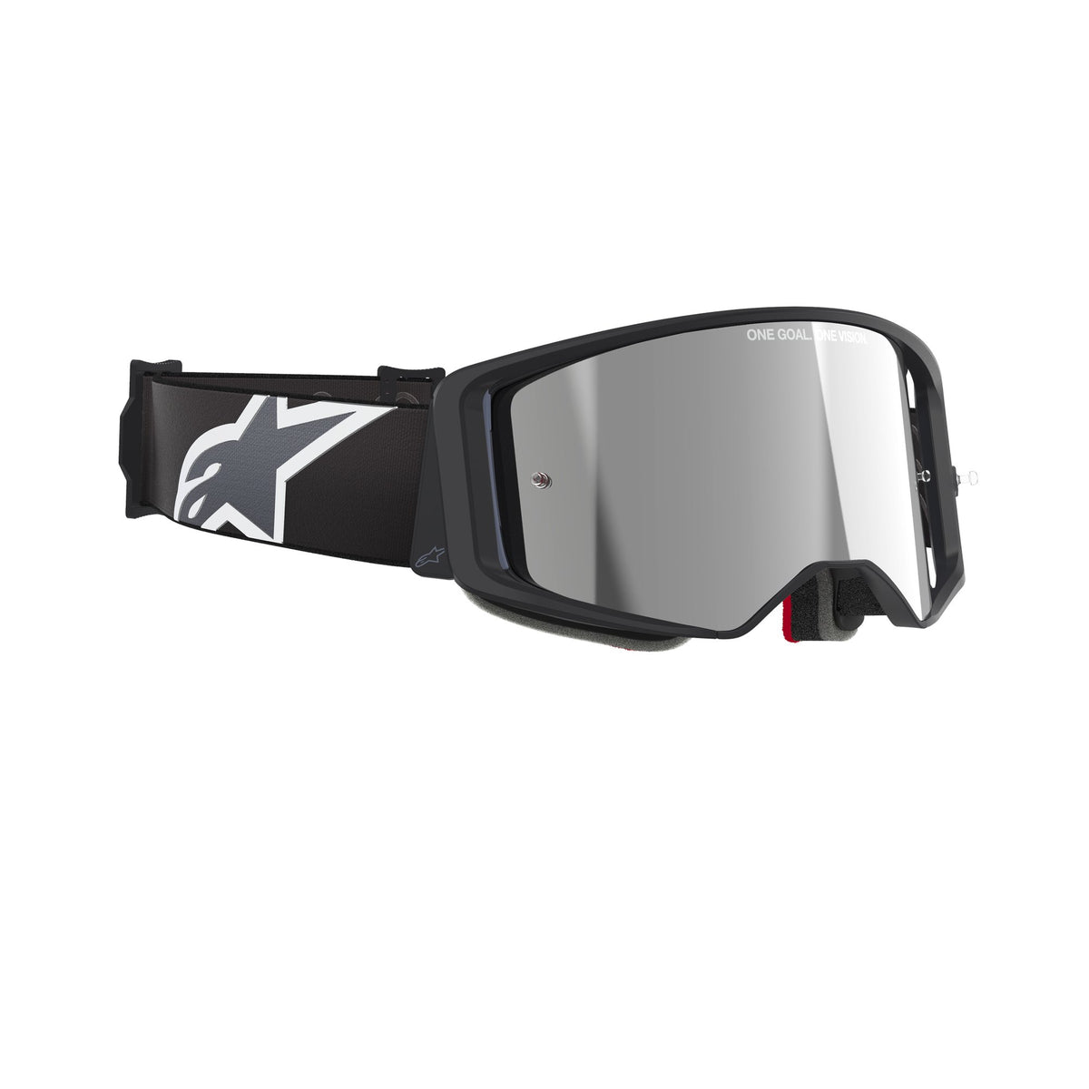 Alpinestars Supertech CORP Black/Grey Mirror Silver Goggles