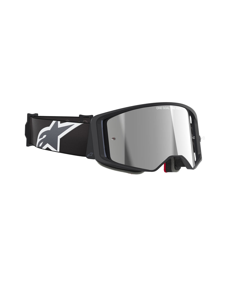 Alpinestars Supertech CORP Black/Grey Mirror Silver Goggles