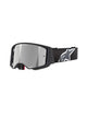 Alpinestars Supertech CORP Schwarz/Grau Spiegel Silber Crossbrille