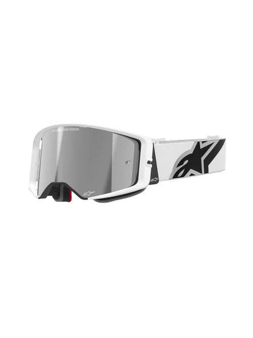 Alpinestars Supertech CORP Wit Spiegel Zilver Crossbril