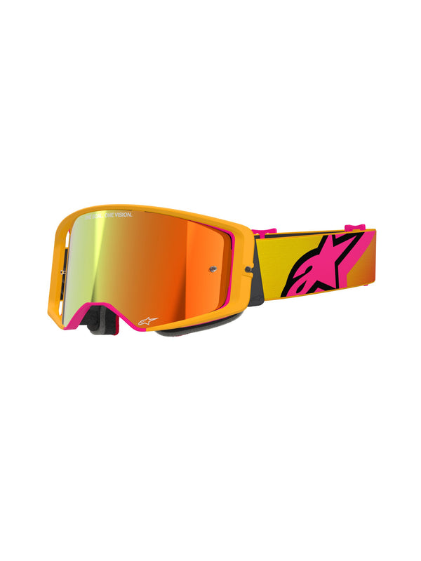 Alpinestars Supertech CORP Gelb Rosa Spiegel Rot/ Crossbrille