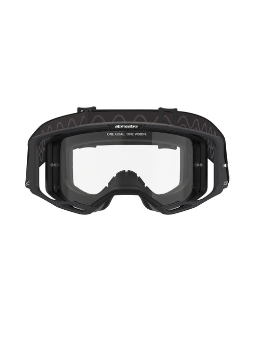 Alpinestars Vision 8 CORP Zwart/Helder Crossbril
