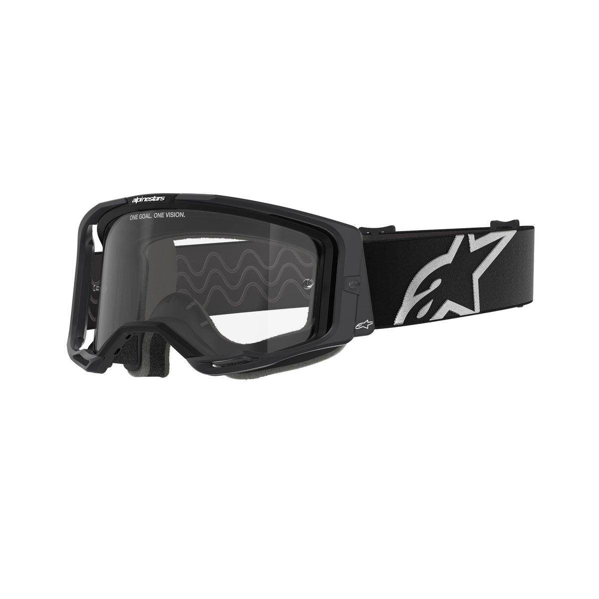 Alpinestars Vision 8 CORP Black/Clear Motocross Goggles