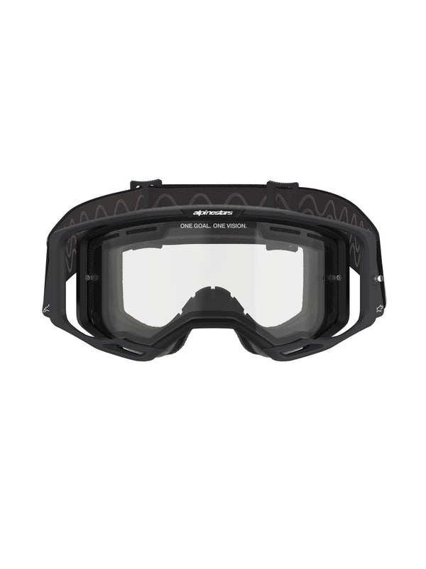 Alpinestars Vision 8 CORP DUAL PANE Schwarz/Klar Crossbrille